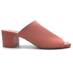 EVERLANE The Glove Mule ReKnit Block Heel Sandals Minimal Resort Boho Clean Girl